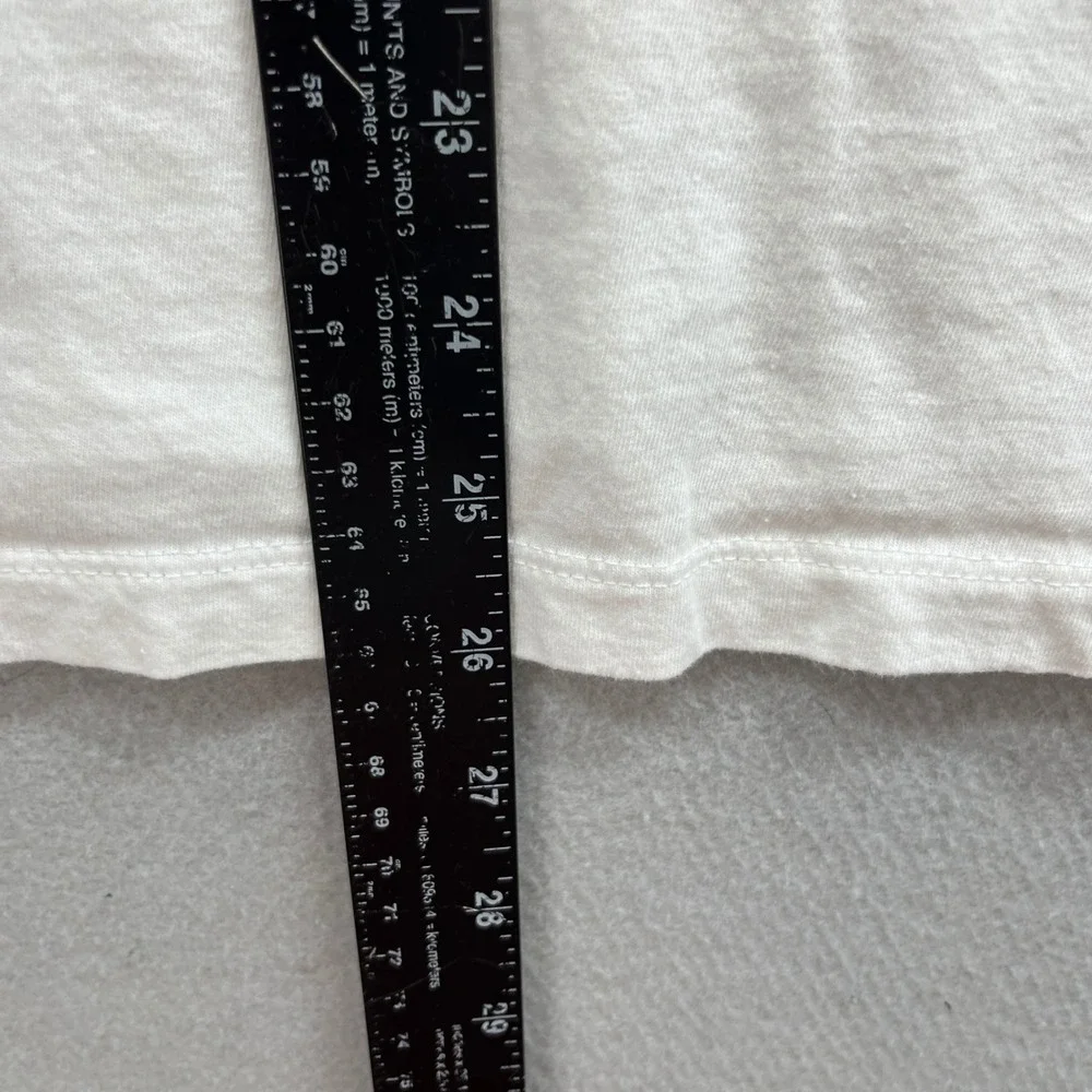 The North Face T Shirt Men M White Short Sleeve Circular Design Graphic Tee